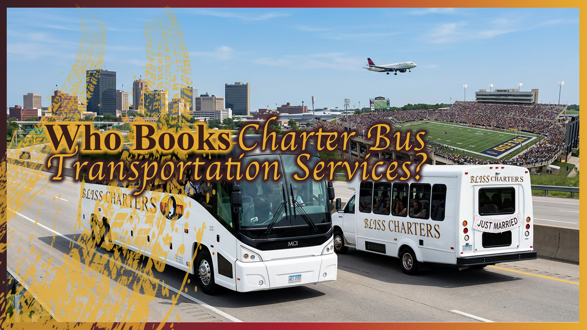 Providing Minibus and charter bus transportation services in Toledo for weddings, sporting events, and airport transportation.